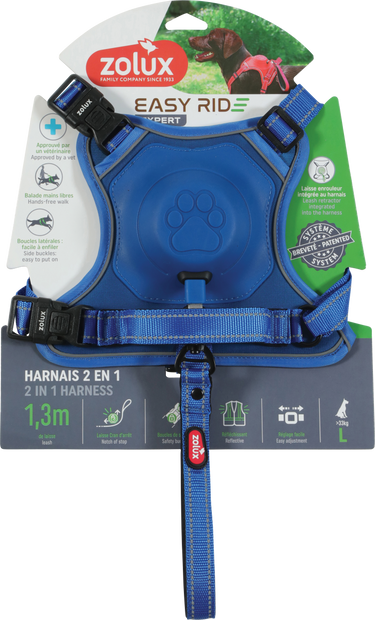 Easyride Harness Blue, Large